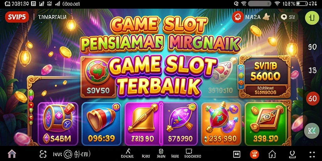 Tampilan menarik dari gameplay Slot di SVIP5.