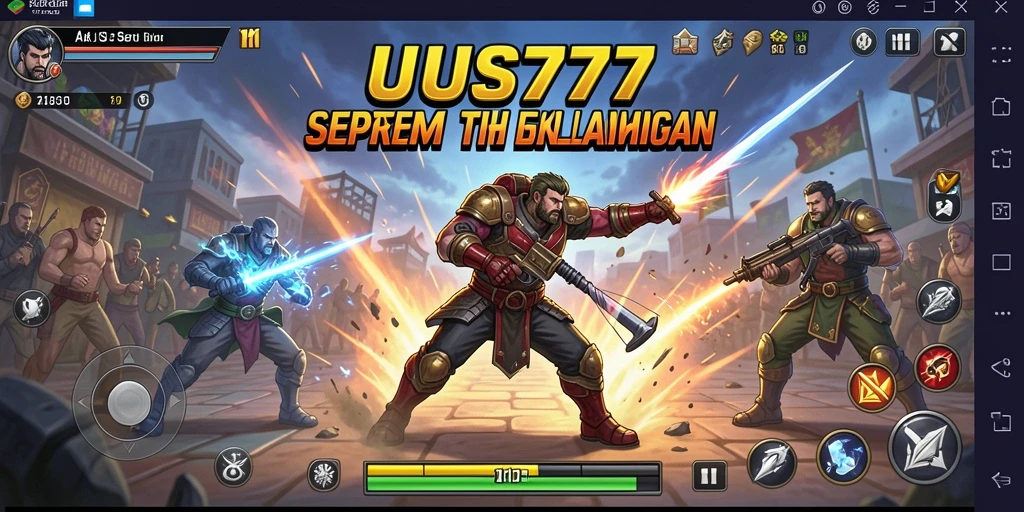 Tampilan gameplay UUS777 yang penuh aksi dan seru.